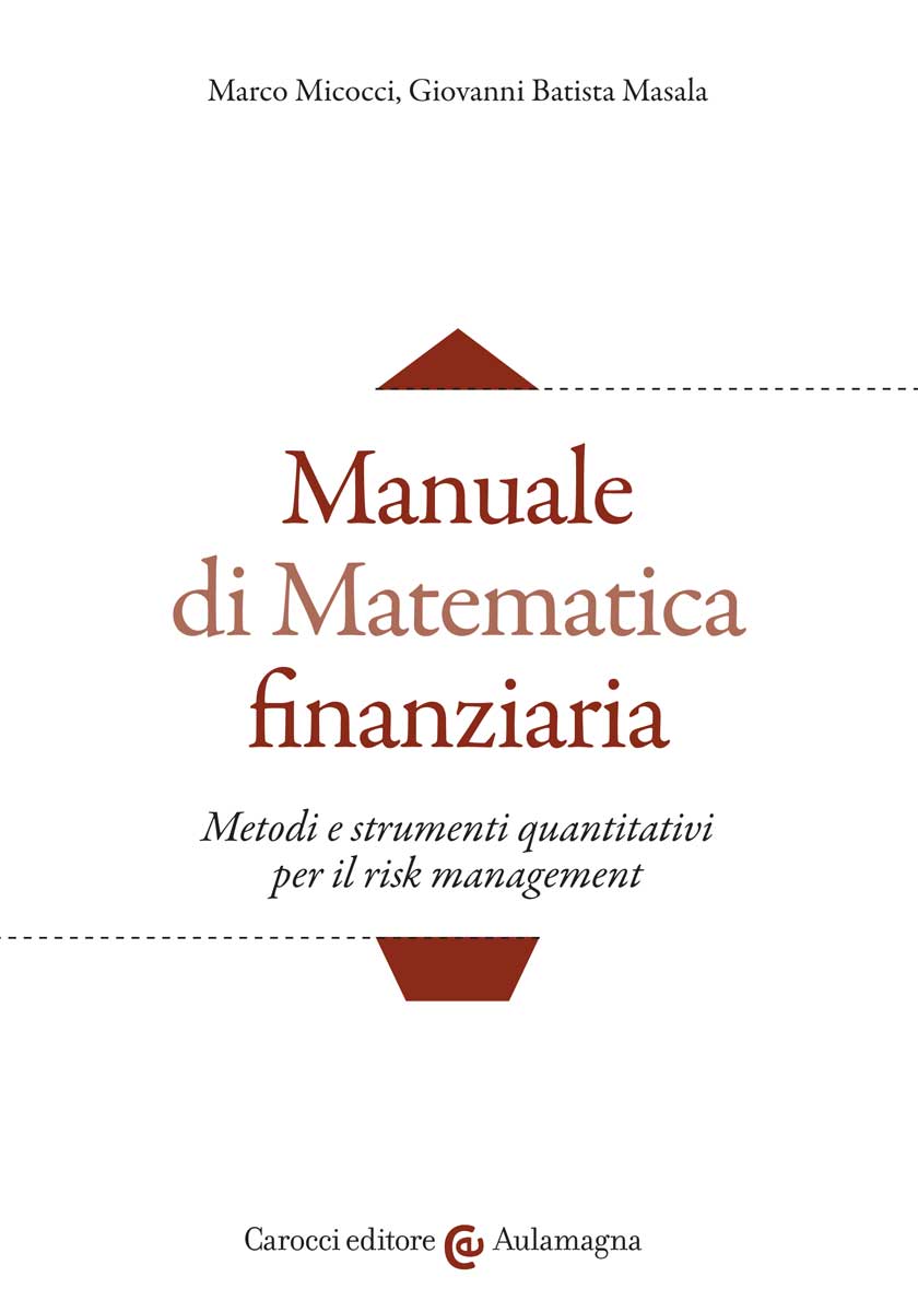 Manuale di Matematica finanziaria