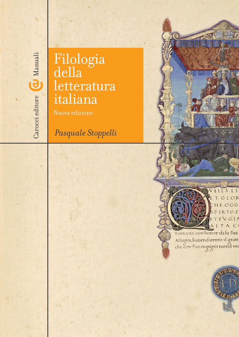 Filologia della letteratura italiana