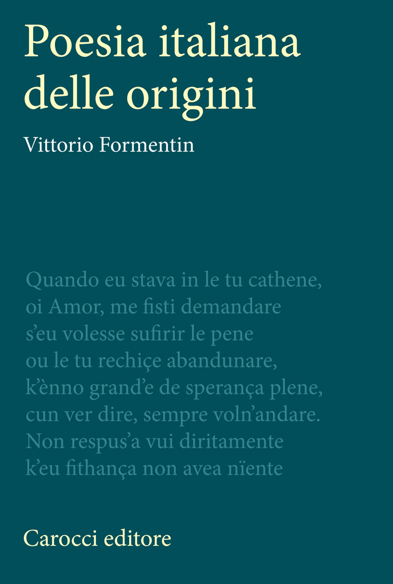 Poesia italiana delle origini